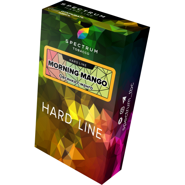Табак Spectrum Hard morning mango 40 грамм в Иркутске