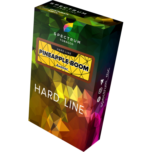 Табак Spectrum Hard pinapple boom 40 грамм в Иркутске