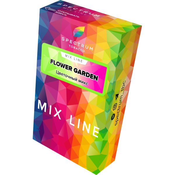 Табак Spectrum Mix Line Flower Garden 40 грамм в Иркутске