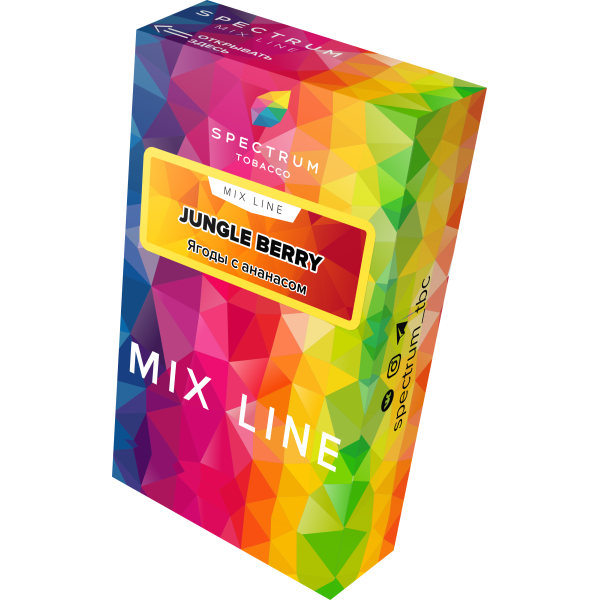 Табак Spectrum Mix Line Jungle Berry 40 грамм в Иркутске