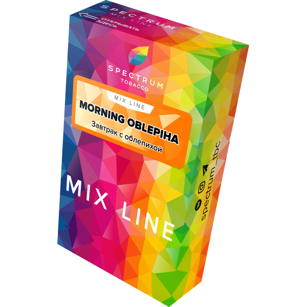 Табак Spectrum Mix Line Morning Oblepiha 40 грамм в Иркутске