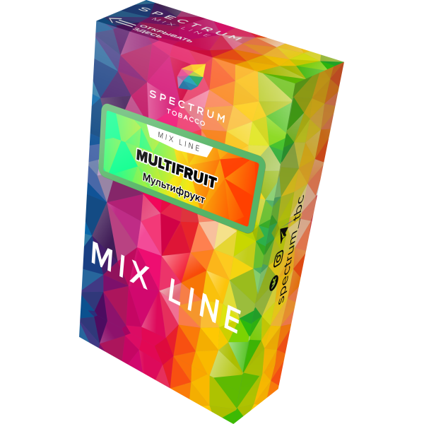 Табак Spectrum Mix Line Multifruit 40 грамм в Иркутске