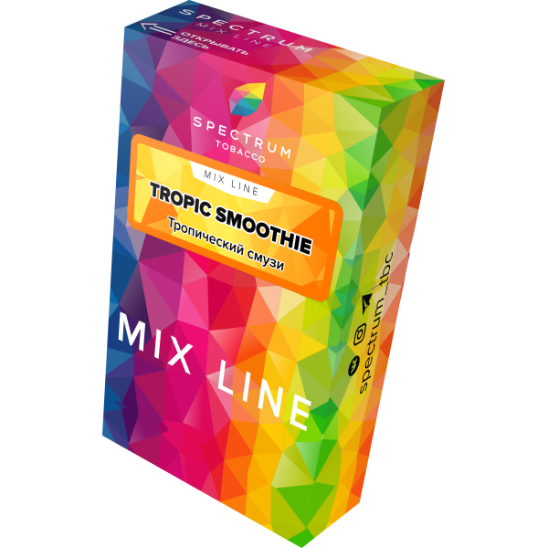 Табак Spectrum Mix Line Tropica Smoothie 40 грамм в Иркутске