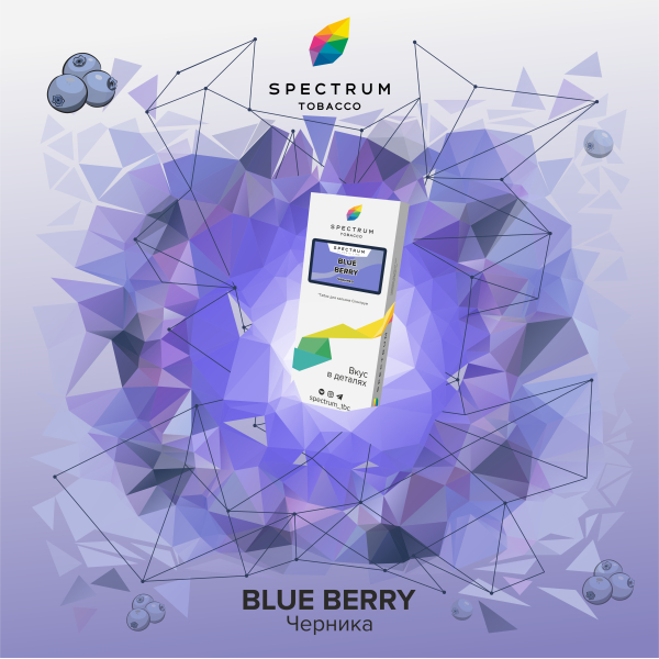 Табак Spectrum Classic Blue Berry 100 грамм в Иркутске