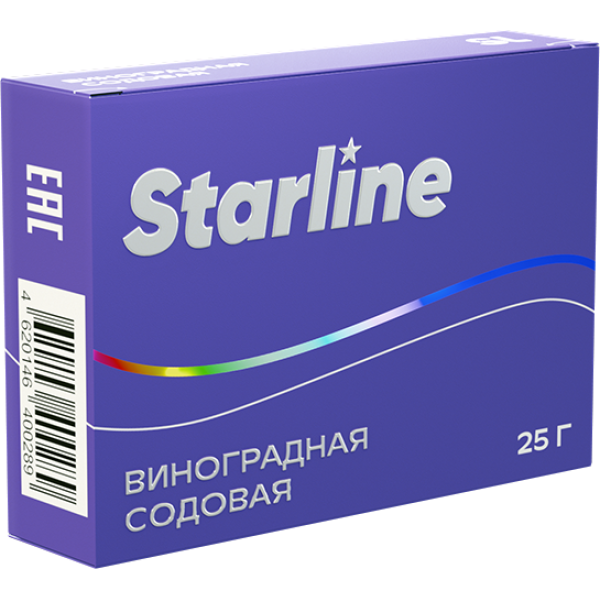 Табак Starline Виноградная содовая 25 гр в Иркутске