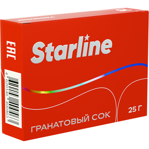 Табак Starline Гранатовый сок 25 гр в Иркутске