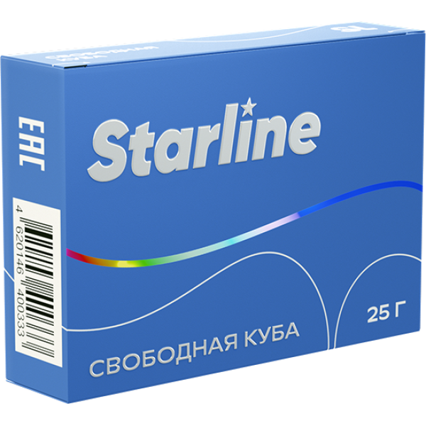 Табак Starline Свободная куба 25 гр в Иркутске