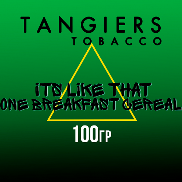 Табак Tangiers BIRQUIQ ITS LIKE THAT ONE BREAKFAST CEREAL 100 гр в Иркутске