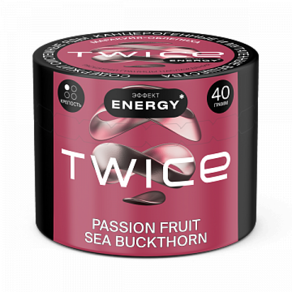 Табак TWICE Passion fruit Sea Buckthorn (Маракуйя Облепиха) 40 гр в Иркутске