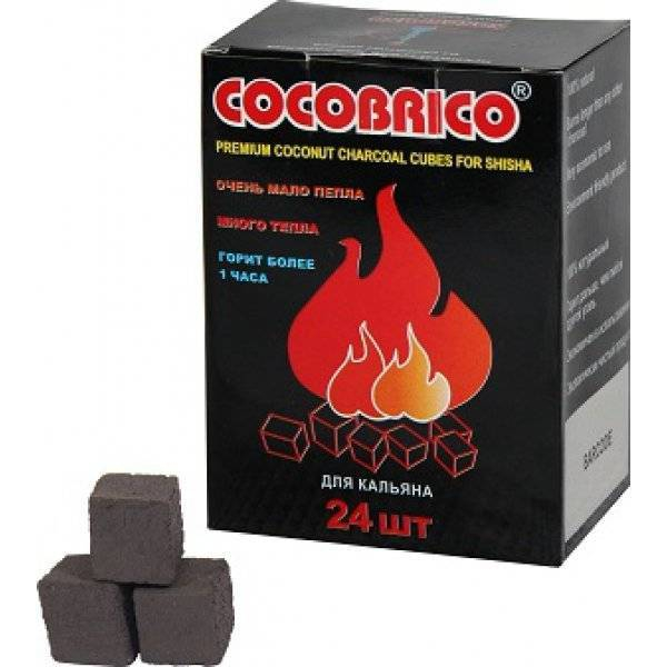Уголь для кальяна CocoBrico 24 кубика в Иркутске