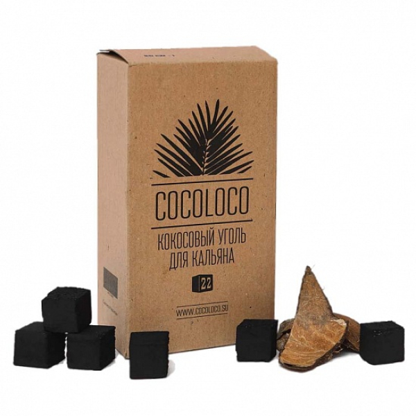 Кокосовый уголь Cocoloco 22мм в Иркутске