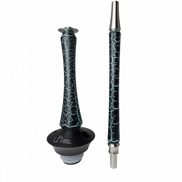 Кальян Union Hookah Sleek Кракле голубой в Иркутске
