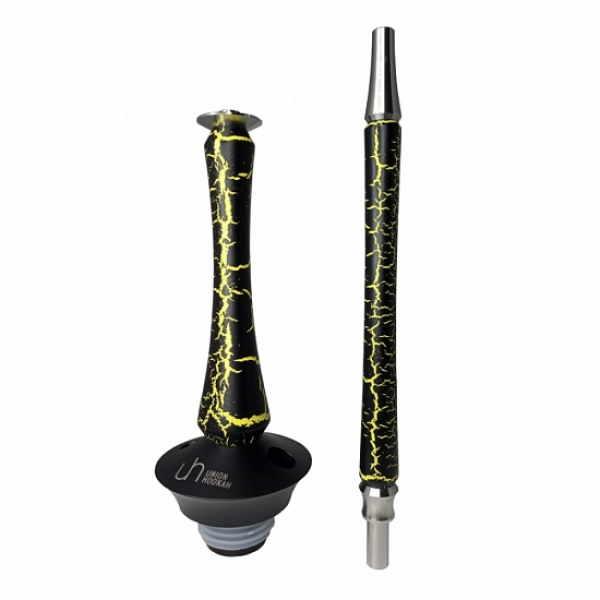 Кальян Union Hookah Sleek Кракле желтый в Иркутске