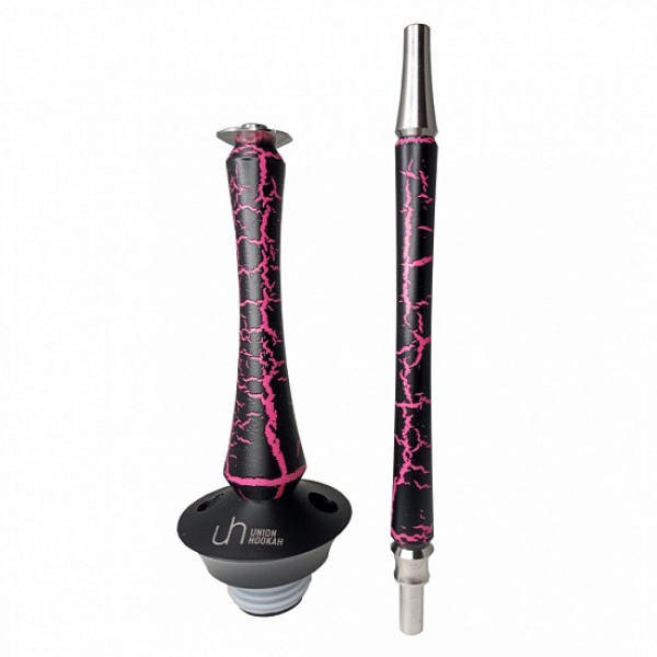 Кальян Union Hookah Sleek Кракле розовый в Иркутске