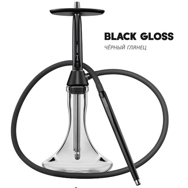 Кальян Koress K3 Black Gloss (Черный, 48 см) в Иркутске