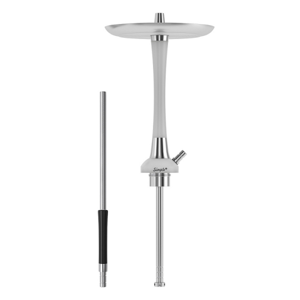 Кальян MattPear Simple S Pro Slim (Белый, 53 см) в Иркутске