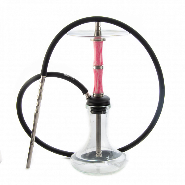 Кальян Y.K.A.P. Mini STR M3 (Розовый, 39 см) в Иркутске