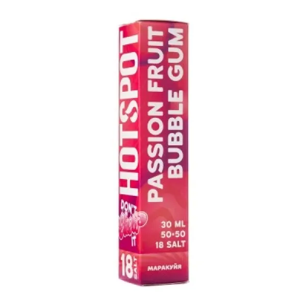 Жидкость HOTSPOT Chow Passion Fruit Bubble Gum 30 мл в Иркутске