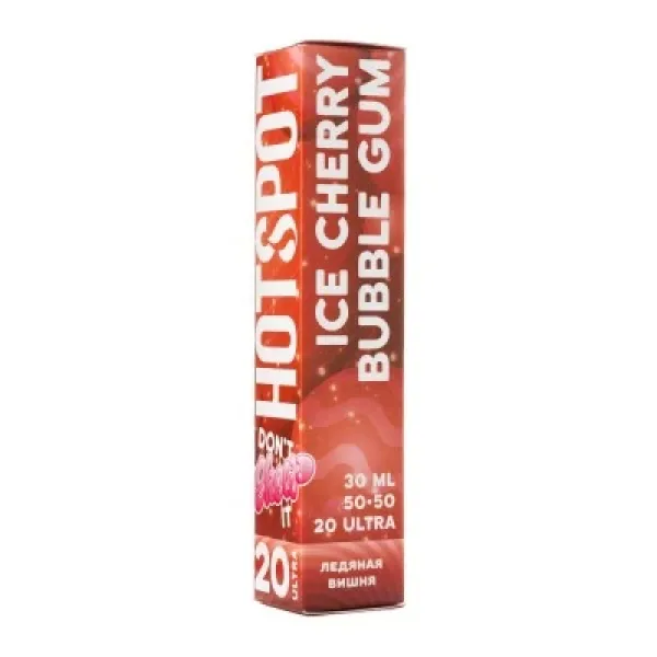 Жидкость HOTSPOT Chow Ultra Ice Cherry Bubble Gum 30 мл в Иркутске