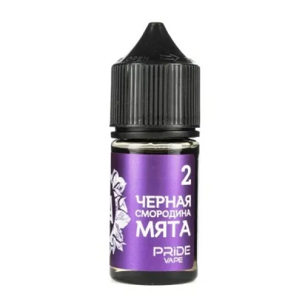Жидкость Pride Vape Tea Salt Черная смородина мята 30 мл в Иркутске