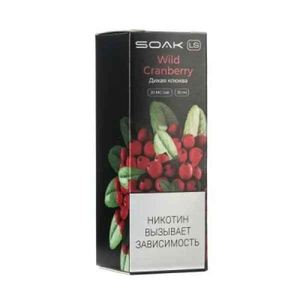 Жидкость SOAK LS Wild Cranberry 30 мл в Иркутске