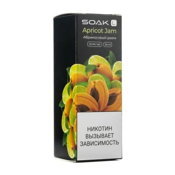 Жидкость SOAK L Apricot Jam 30 мл в Иркутске