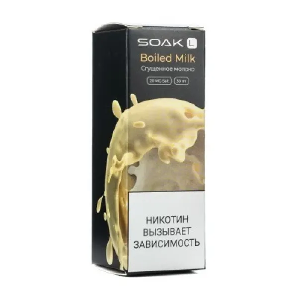 Жидкость SOAK L Boiled Milk 30 мл в Иркутске