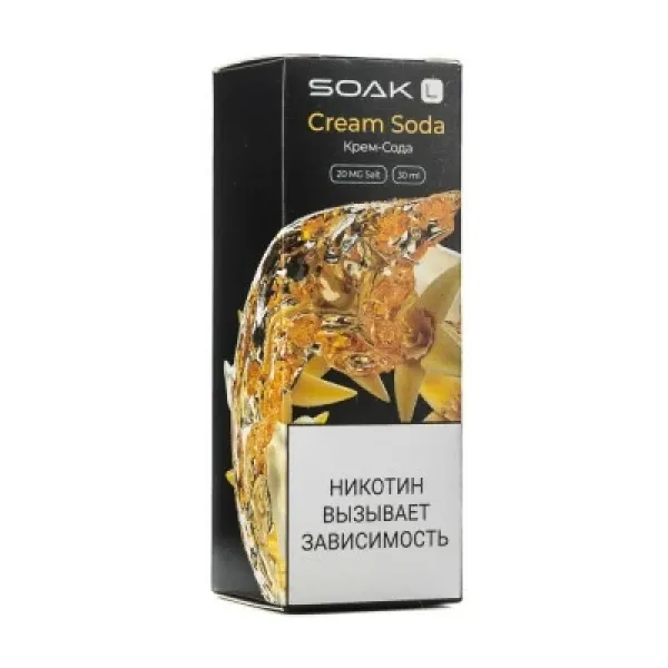 Жидкость SOAK L Cream Soda 30 мл в Иркутске