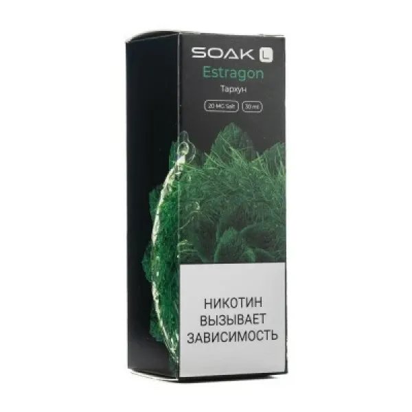 Жидкость SOAK L Estragon 30 мл в Иркутске