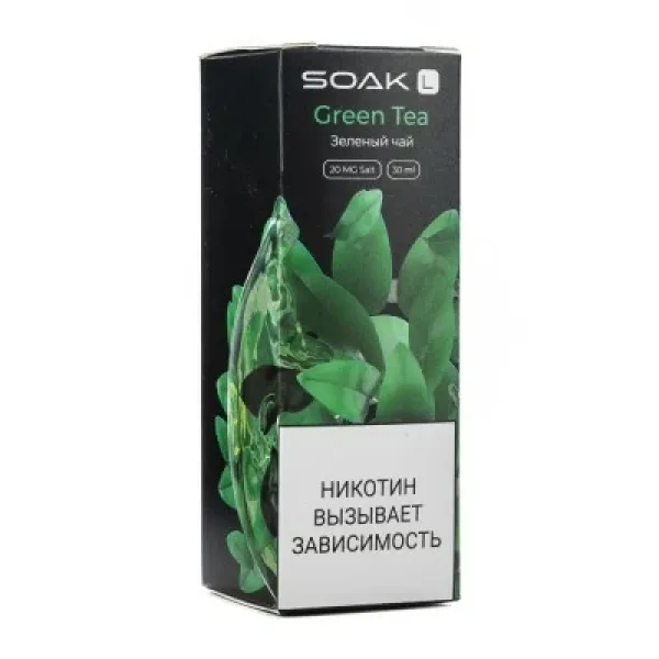 Жидкость SOAK L Green Tea 30 мл в Иркутске