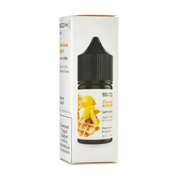 Жидкость SOAK L Lemon Waffles 30 мл в Иркутске