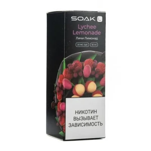 Жидкость SOAK L Lychee Lemonade 30 мл в Иркутске