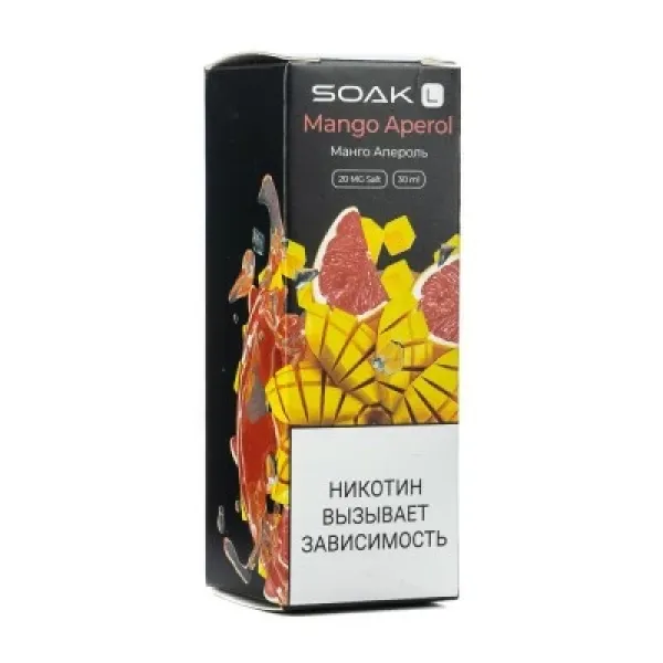 Жидкость SOAK L Mango Aperol 30 мл в Иркутске