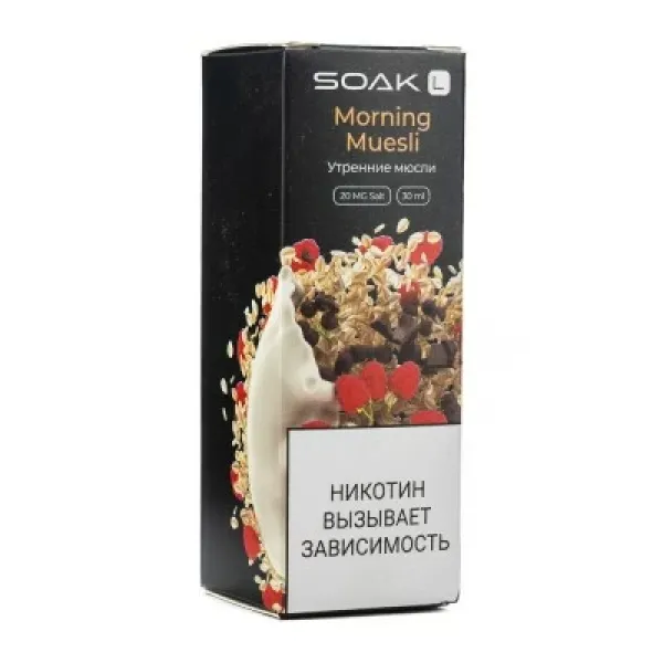 Жидкость SOAK L Morning Muesli 30 мл в Иркутске