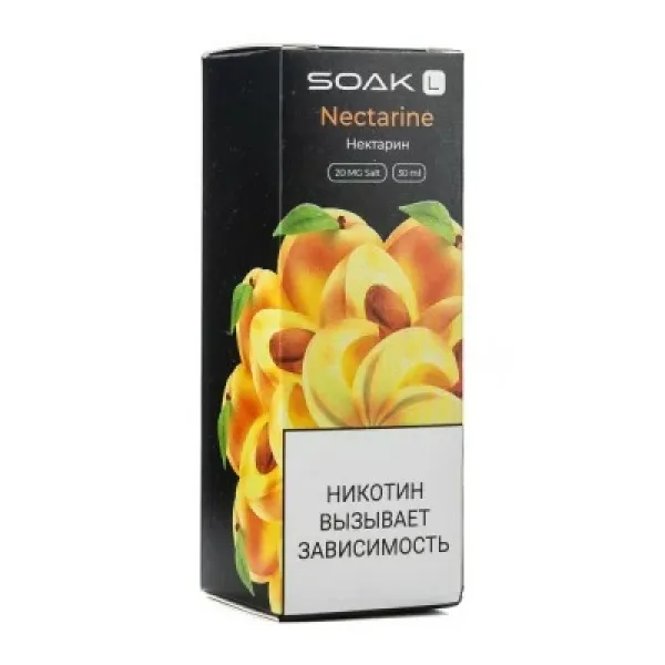 Жидкость SOAK L Nectarine 30 мл в Иркутске