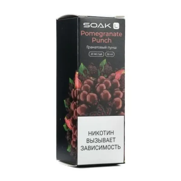 Жидкость SOAK L Pomegranate Punch 30 мл в Иркутске