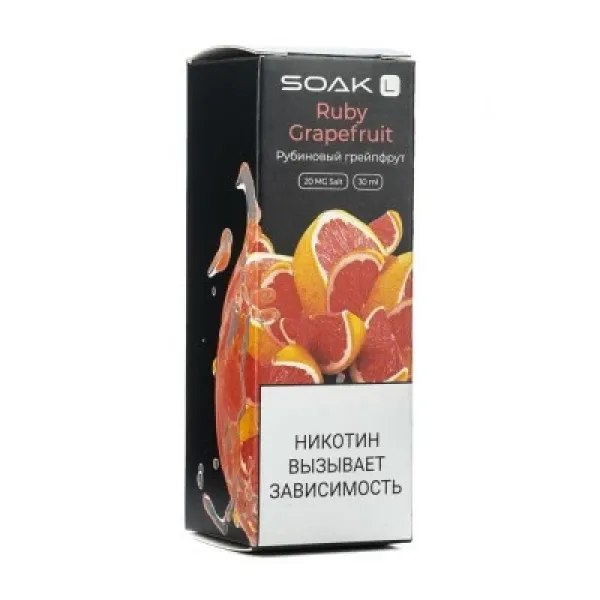 Жидкость SOAK L Ruby Grapefruit 30 мл в Иркутске