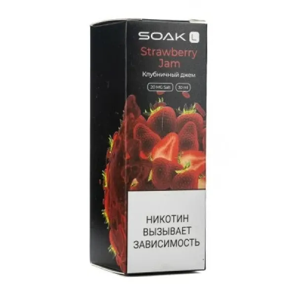 Жидкость SOAK L Strawberry Jam 30 мл в Иркутске
