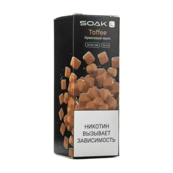 Жидкость SOAK L Toffee 30 мл в Иркутске