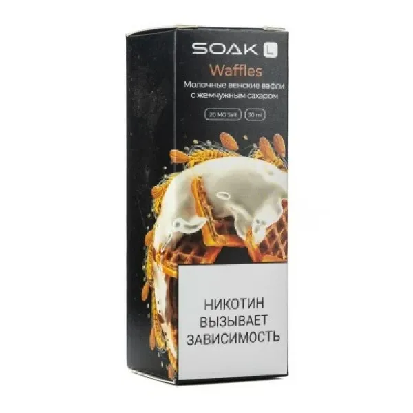 Жидкость SOAK L Waffels 30 мл в Иркутске