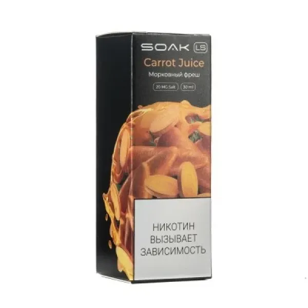 Жидкость SOAK LS Carrot  Juice 30 мл в Иркутске