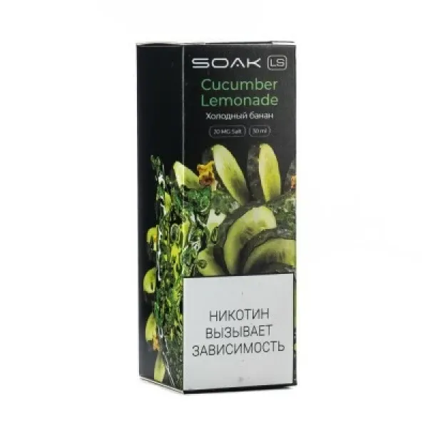 Жидкость SOAK LS Cucumber Lemonade 30 мл в Иркутске