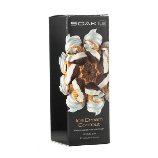 Жидкость SOAK LS Ice Cream Coconut 30 мл в Иркутске
