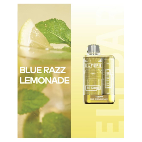 Elfbar TE5000 Blue Razz Lemonade, 5000 тяг в Иркутске