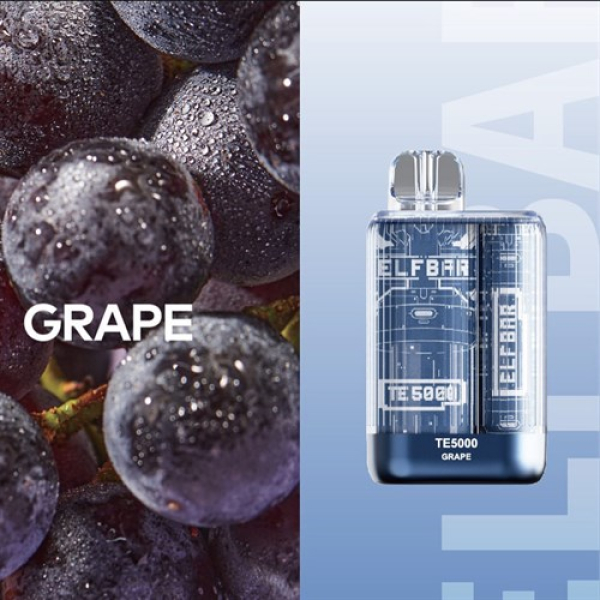 Elfbar TE5000 Grape, 5000 тяг в Иркутске