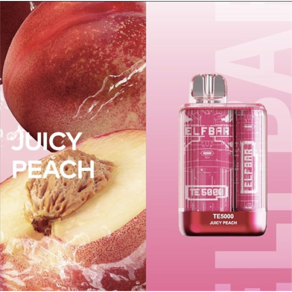 Elfbar TE5000 Juicy Peach, 5000 тяг в Иркутске