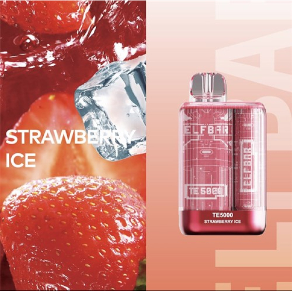 Elfbar TE5000 Strawberry Ice, 5000 тяг в Иркутске