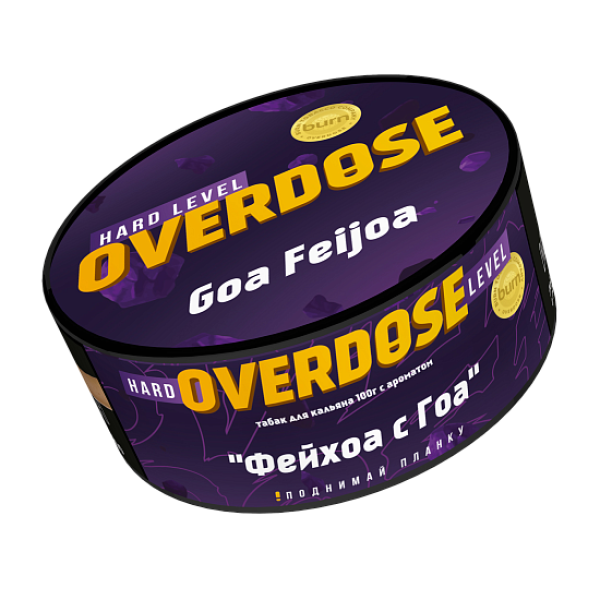 Табак Overdose Goa Feijoa (Фейхоа с Гоа) 100 гр в Иркутске