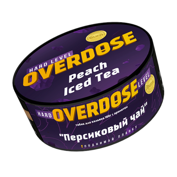 Табак Overdose Peach Iced Tea (Персиковый чай) 100 гр в Иркутске