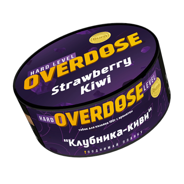 Табак Overdose Strawberry Kiwi (Клубника киви) 100 гр в Иркутске